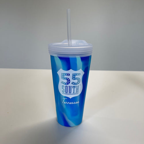 Silicone Pint Blue